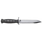 FIELD KNIFE W/SAW BLACK PKG