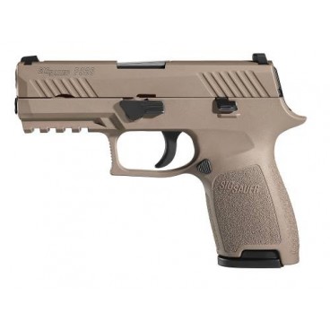 P320 CMPCT 9MM FDE 15+1 NS