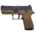 P320 CMPCT 9MM NIT/FDE 15+1 FS