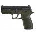 P320 CMPCT 9MM NIT/ODG 15+1 FS