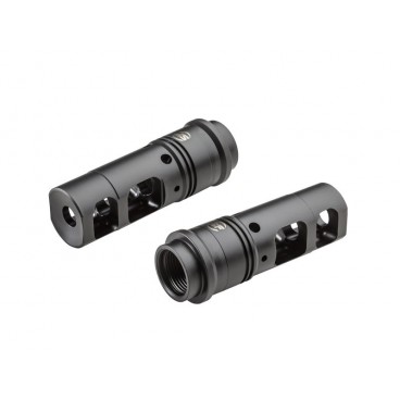 MUZZLE BRAKE QD 338LAP 3/4X24